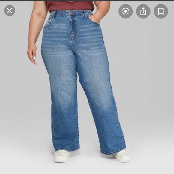 baggy wide leg jeans